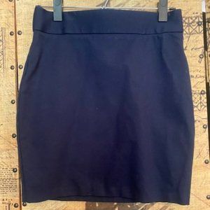 Navy Blue Skirt -  Inc - Size 4
